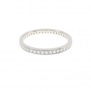 750WG フルエタニティ ダイヤモンド リング 0.35CT