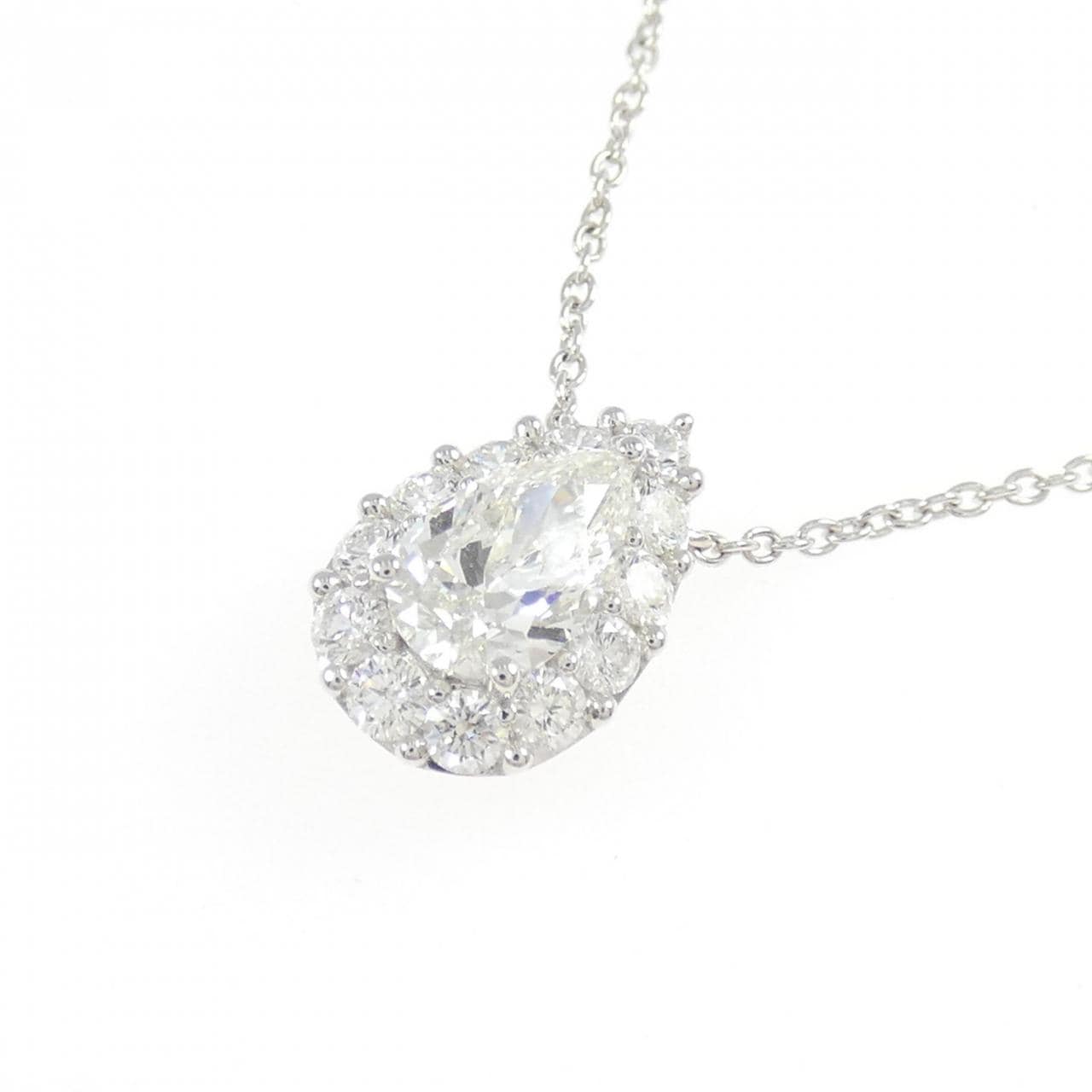 グラフ アイコン ネックレス 0.61CT H VS1