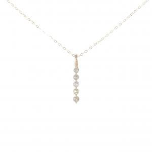 K18PG/K18YG ダイヤモンド ネックレス 0.30CT