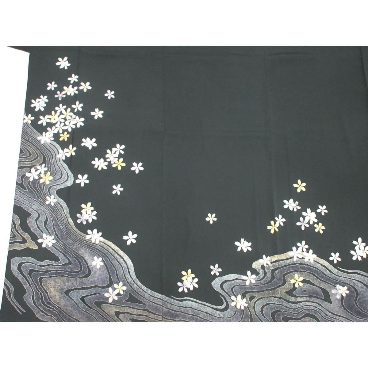 訪問着　鬼島武司　身幅Ｌ寸【本加賀友禅】