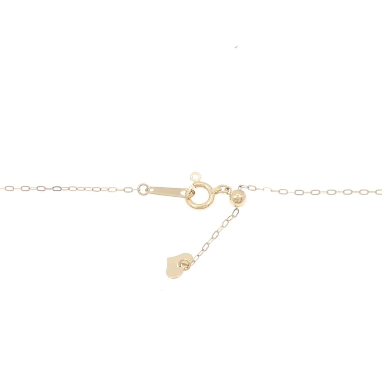 K18YG ダイヤモンド ネックレス 0.35CT