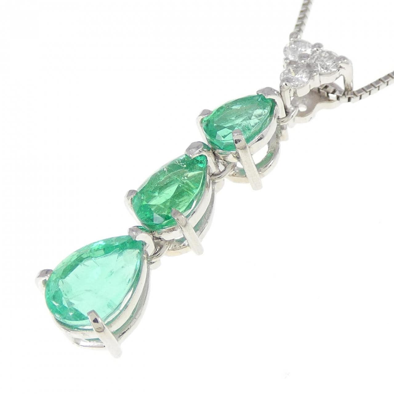 PT Emerald Necklace 1.59CT