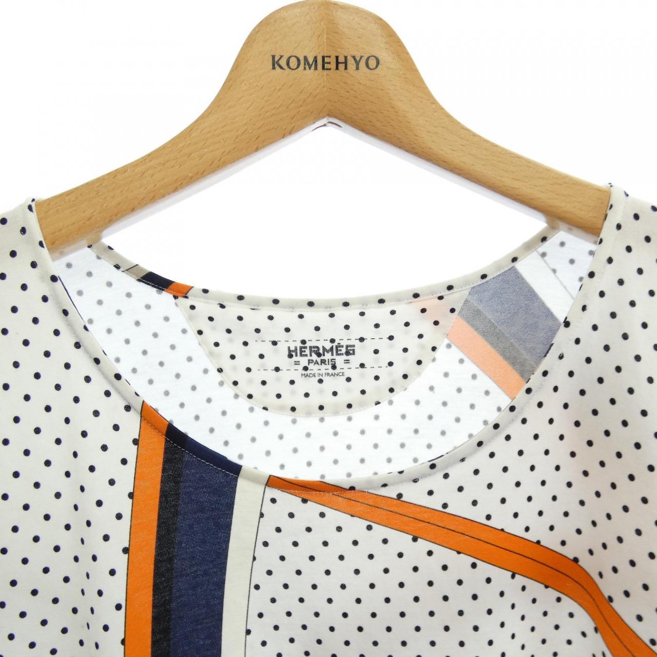 エルメス HERMES WASHINGTON'S CARRIAGE JERSEY *96-7600. Tシャツ
