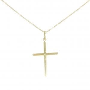 K18YG クロス ネックレス