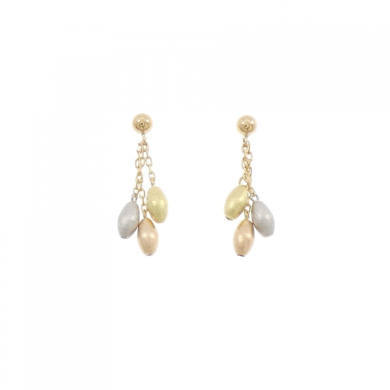 K18YG/PT850/K18PG ピアス