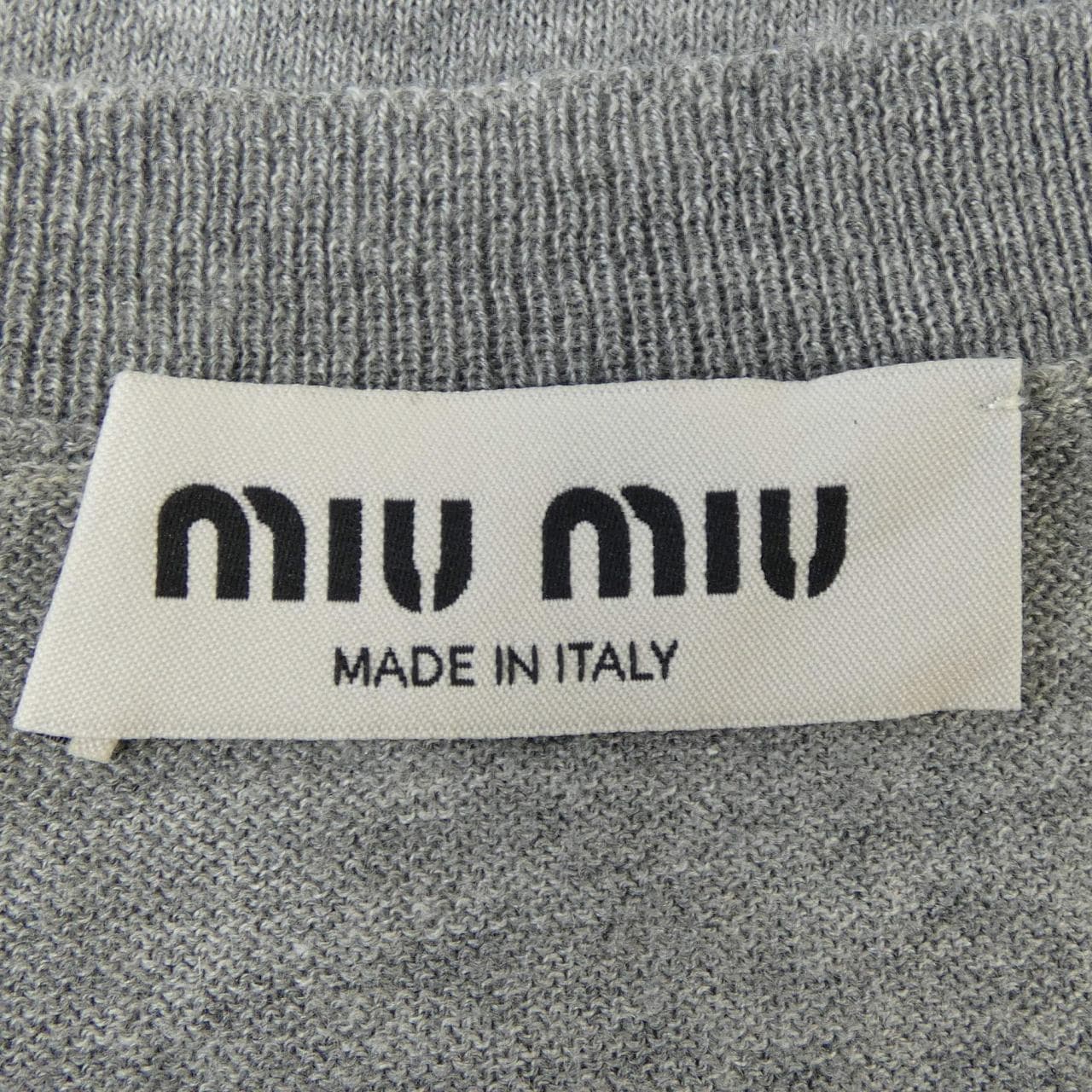 ミュウミュウ MIU MIU MML978 S000 13KW ニット