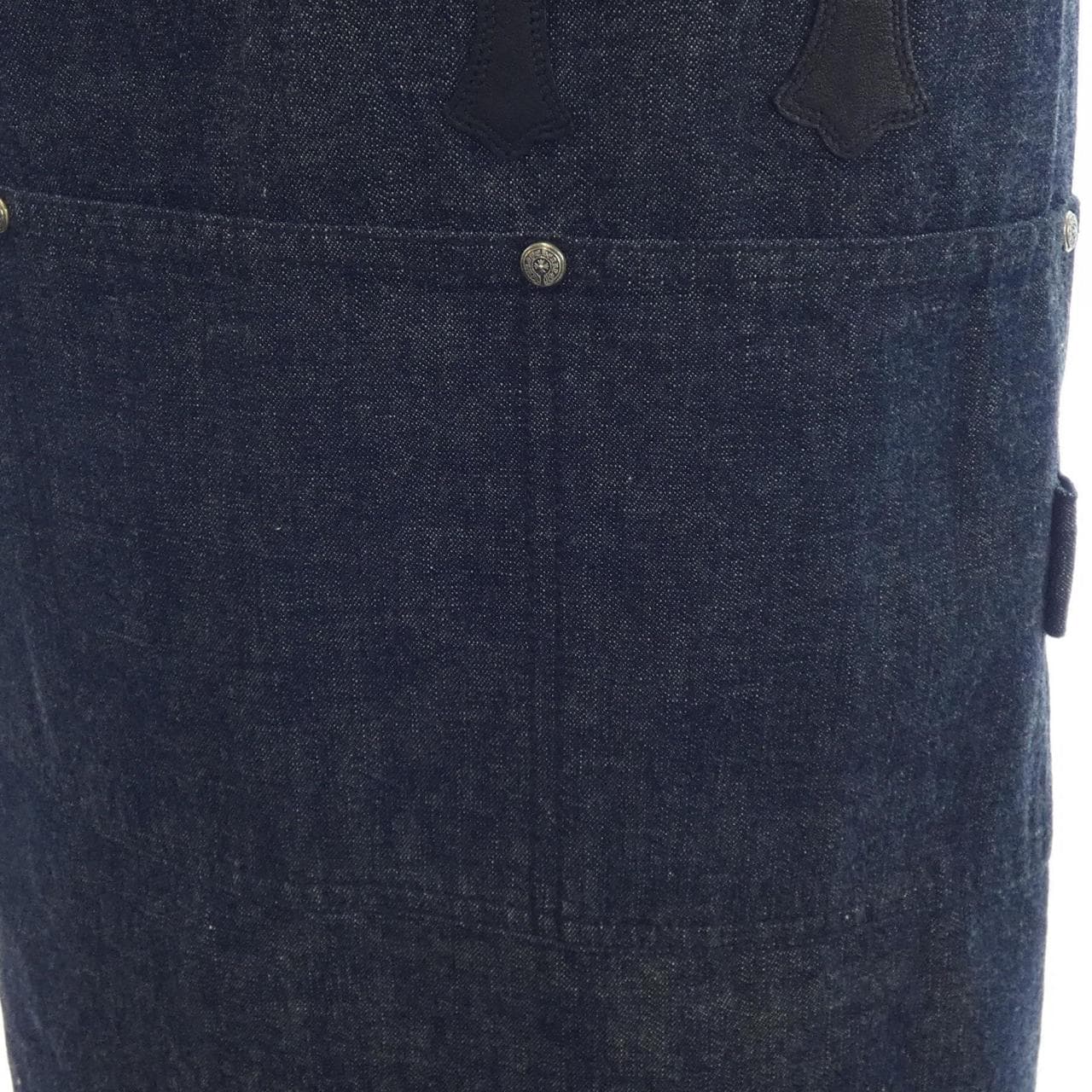 クロムハーツ CHROME HEARTS CEMETERY CROSS ARRON DENIM 404193320******414 エプロン