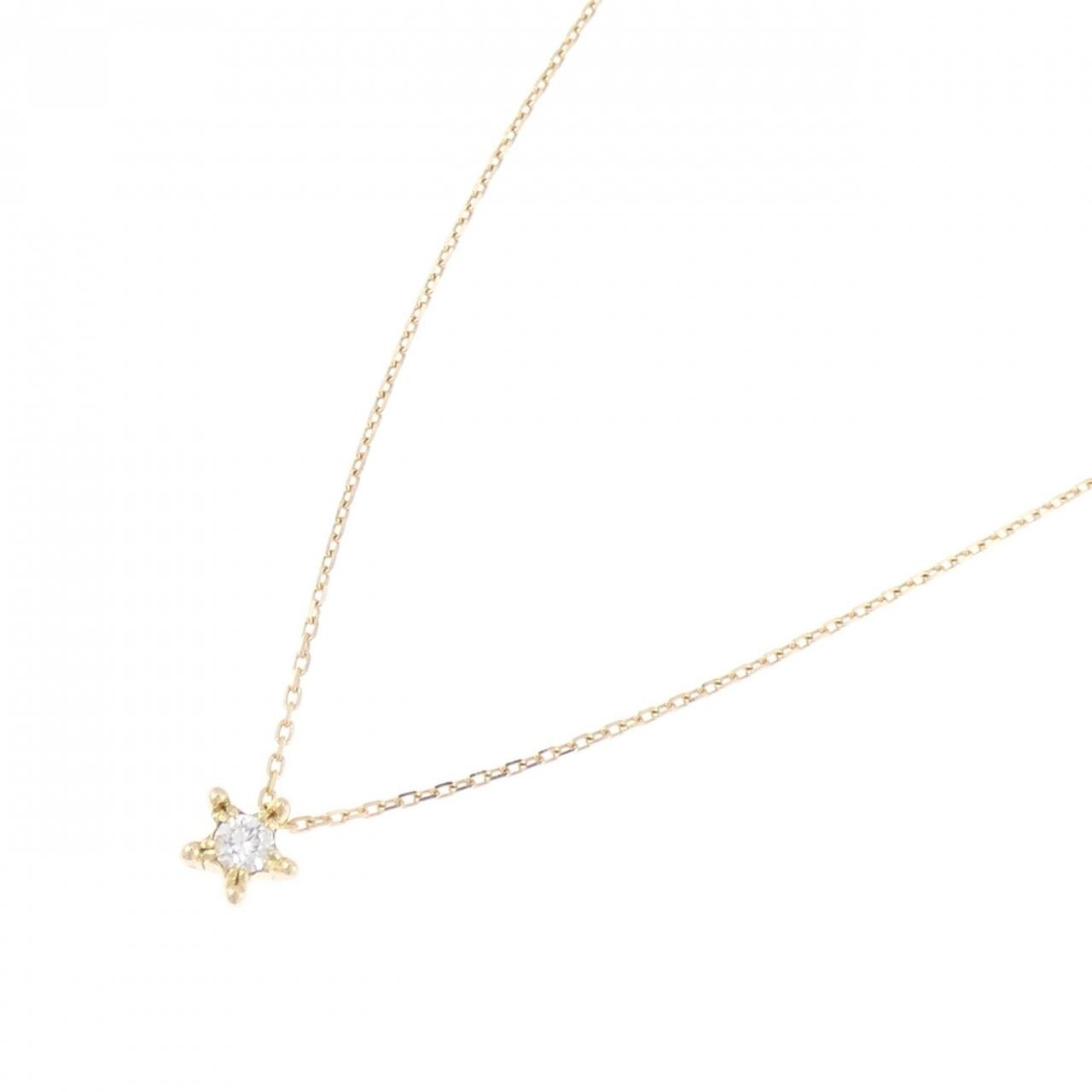 スタージュエリー ダイヤモンド ネックレス 0.10CT