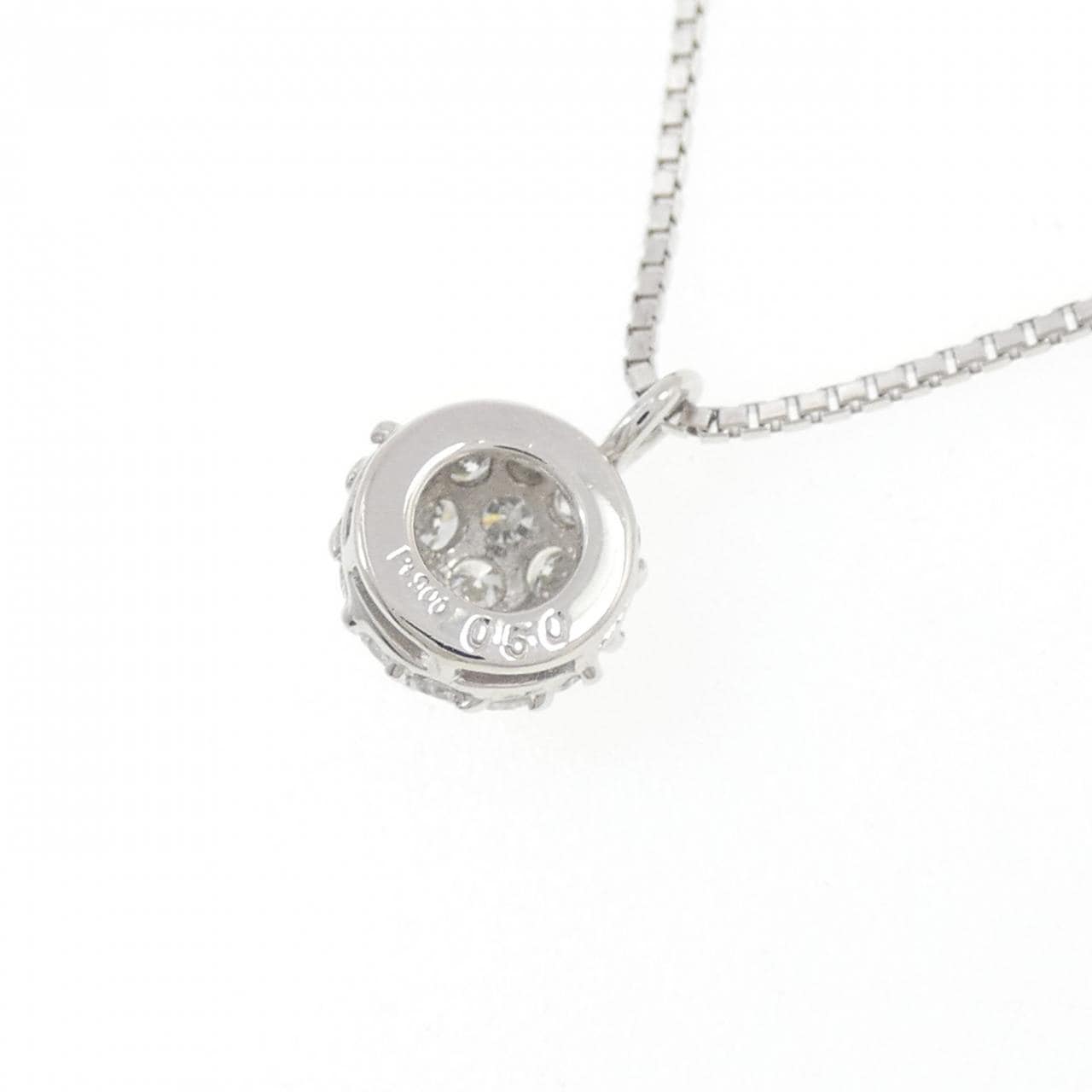 PT900/PT850 ダイヤモンド ネックレス 0.50CT