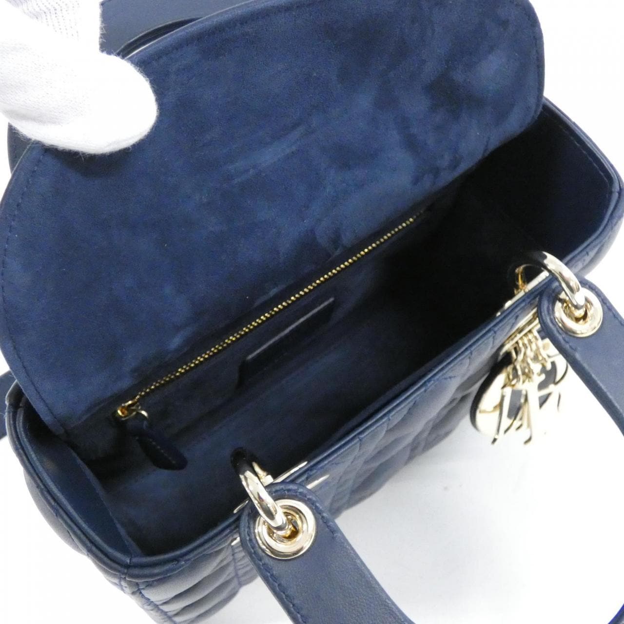 [Unused items] Christian DIOR MY ABCDIOR Lady DIOR Small M0538ONGE bag