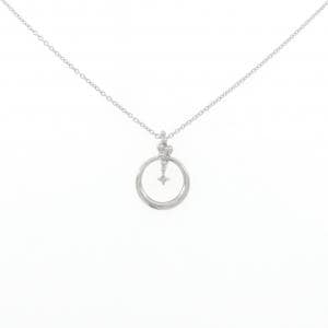 K10WG ダイヤモンド ネックレス 0.01CT
