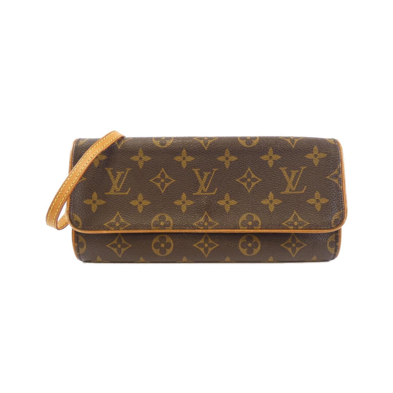 LOUIS VUITTON Monogram Pochette Twin GM M51852 單肩包