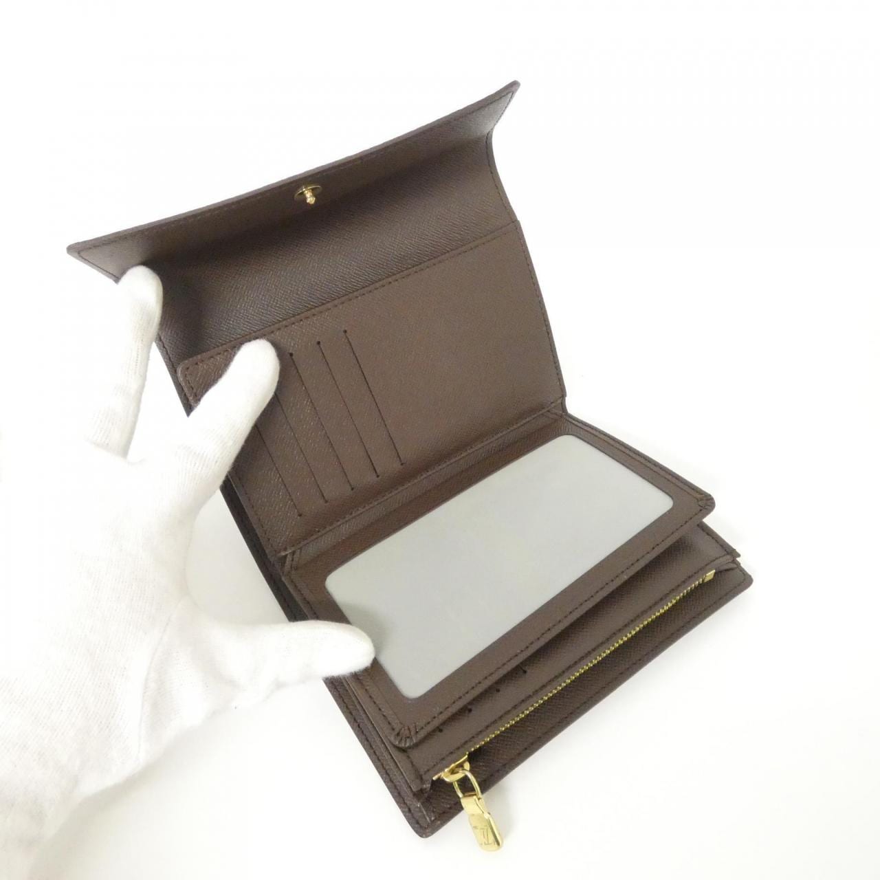 ルイヴィトン ダミエ ポルトフォイユ アレクサンドラ N63067 財布