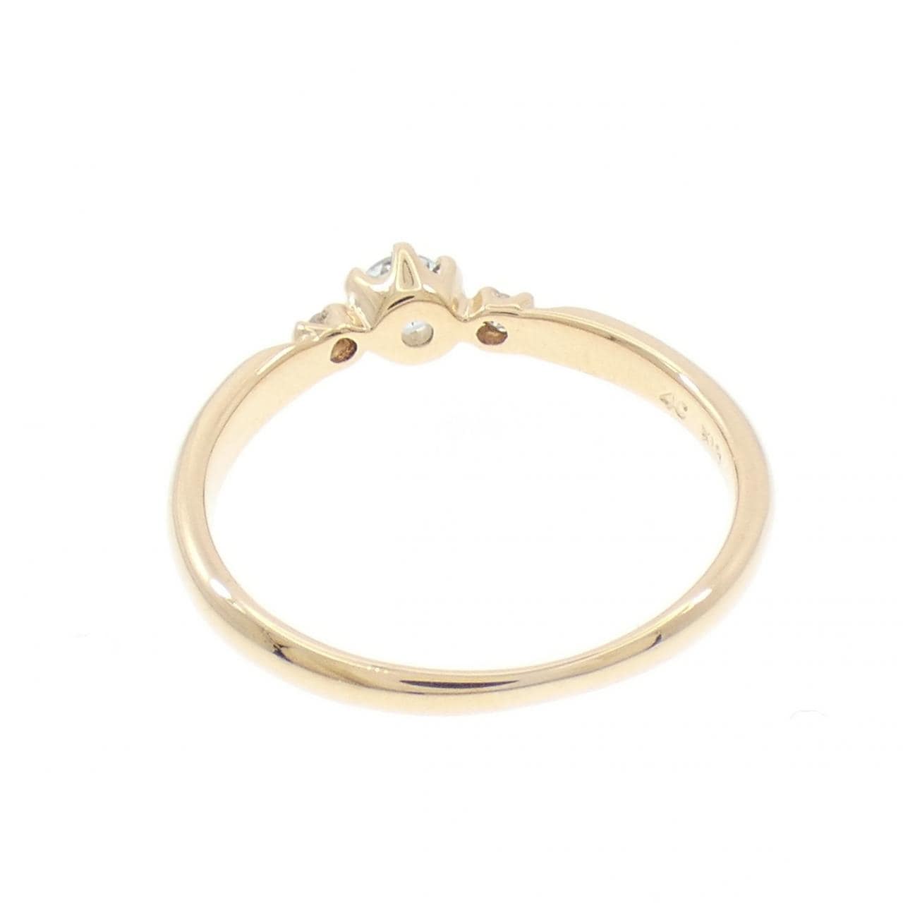 4゜C アクアマリン リング