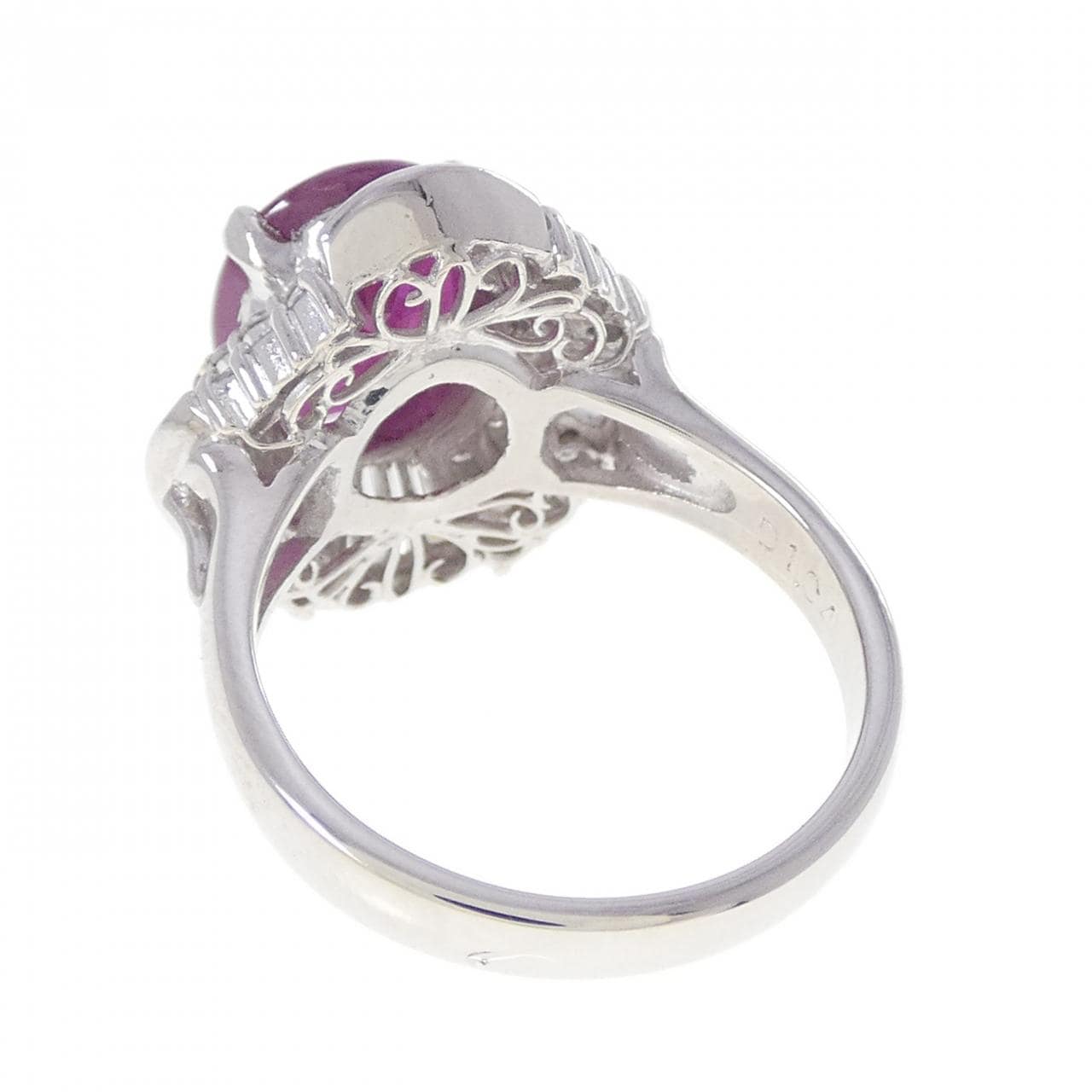 PT900 ルビー リング 2.49CT