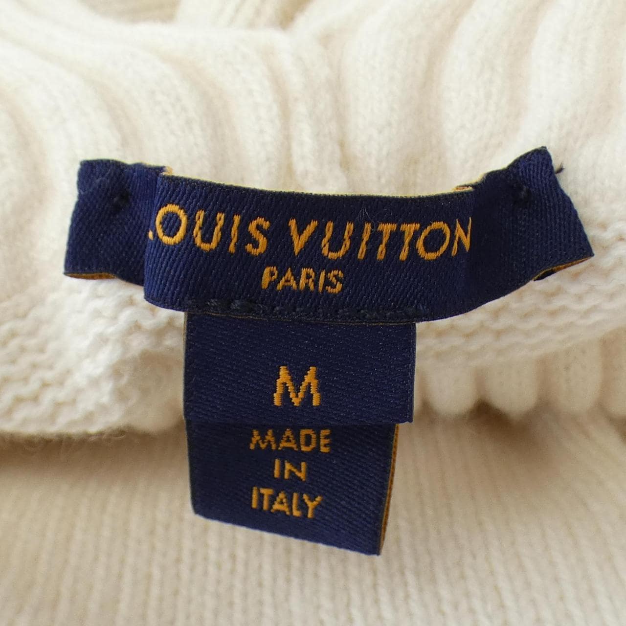 ルイヴィトン LOUIS VUITTON オープンスリーブカシミヤプルオーバー FNKL24PU7 ニット