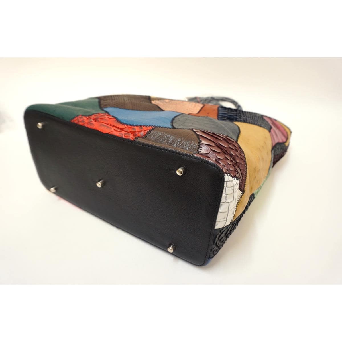 【新品】和装バッグ　クロコ