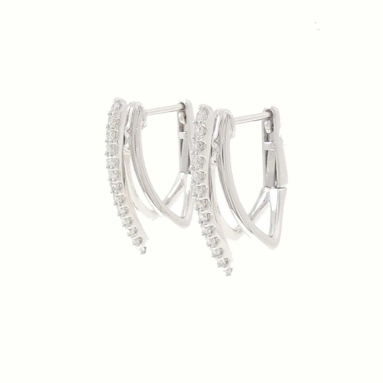【新品】PT900 ダイヤモンド ピアス 0.30CT
