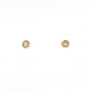 K18PG ダイヤモンド ピアス 0.03CT