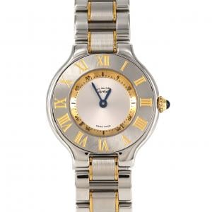 カルティエ マスト21SM コンビ W10073R6 SSxYG クォーツ