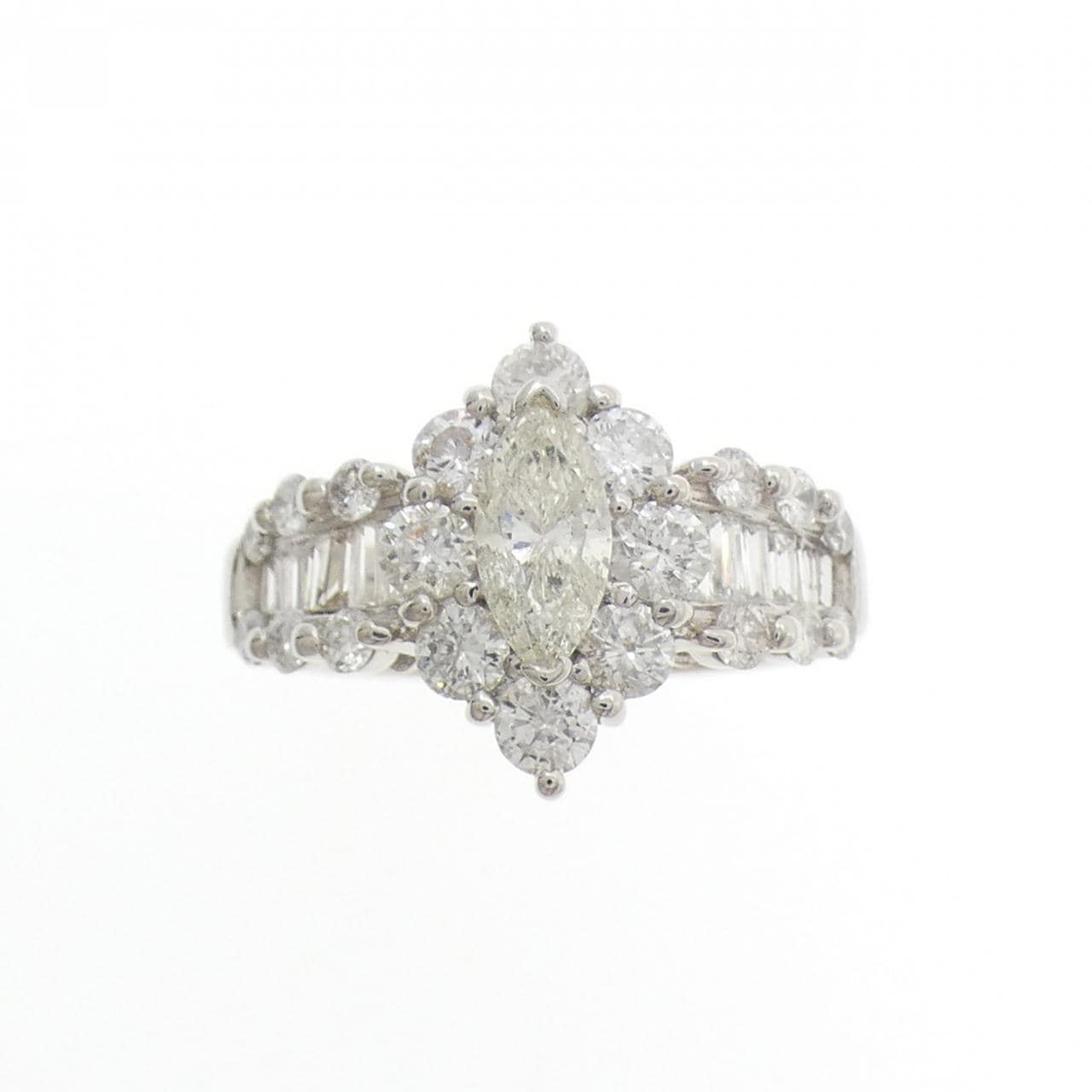 PT900 ダイヤモンド リング 0.525CT