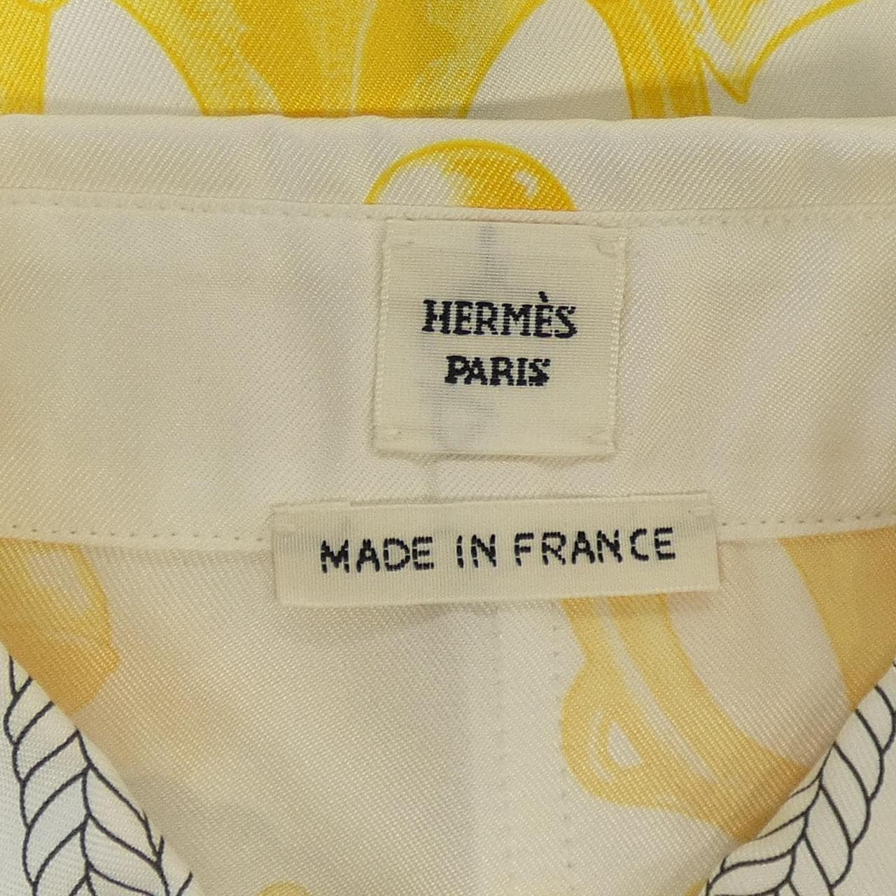エルメス HERMES クルードセル パルフロワリミックス 5H0628DL シャツ