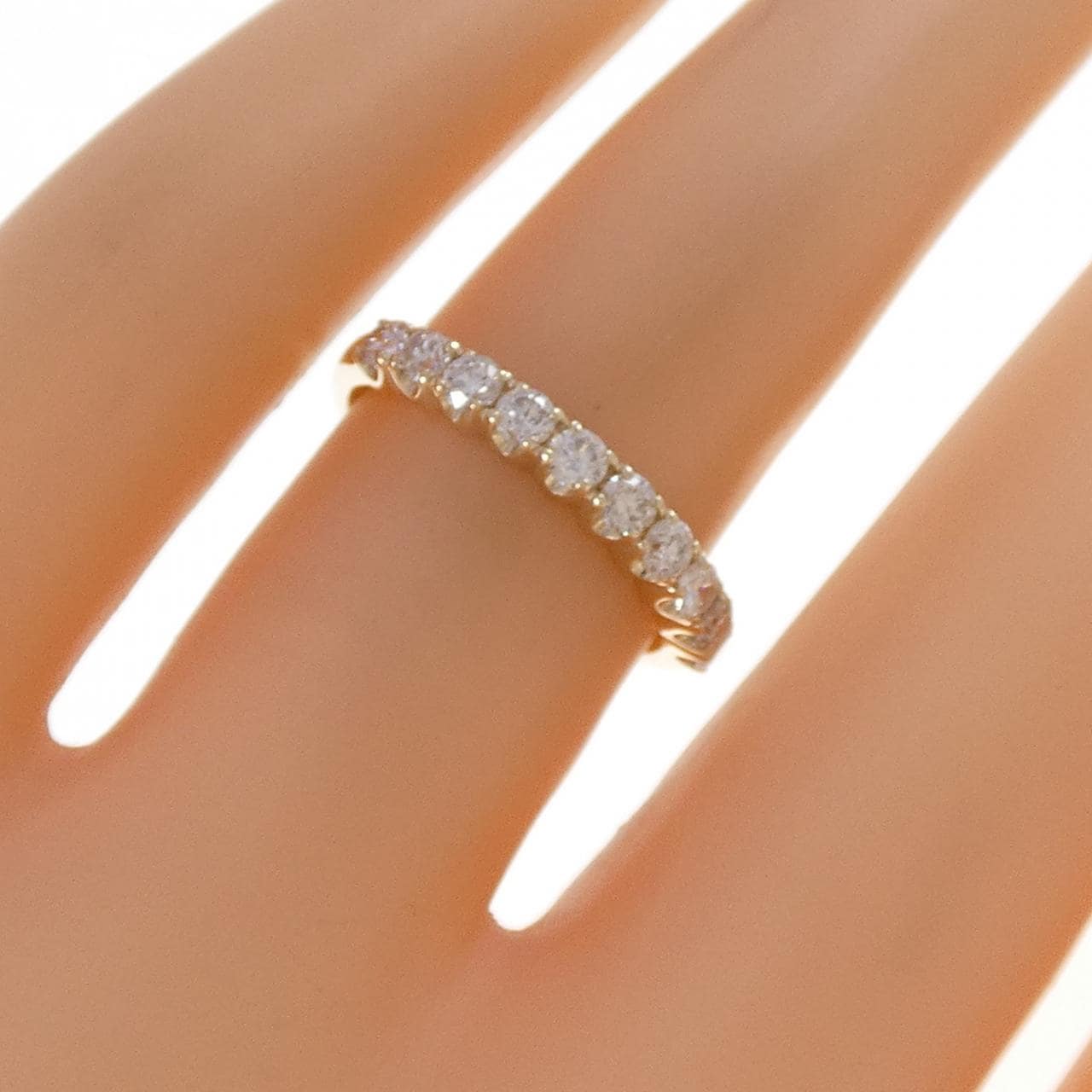 K10YG ダイヤモンド リング 0.50CT