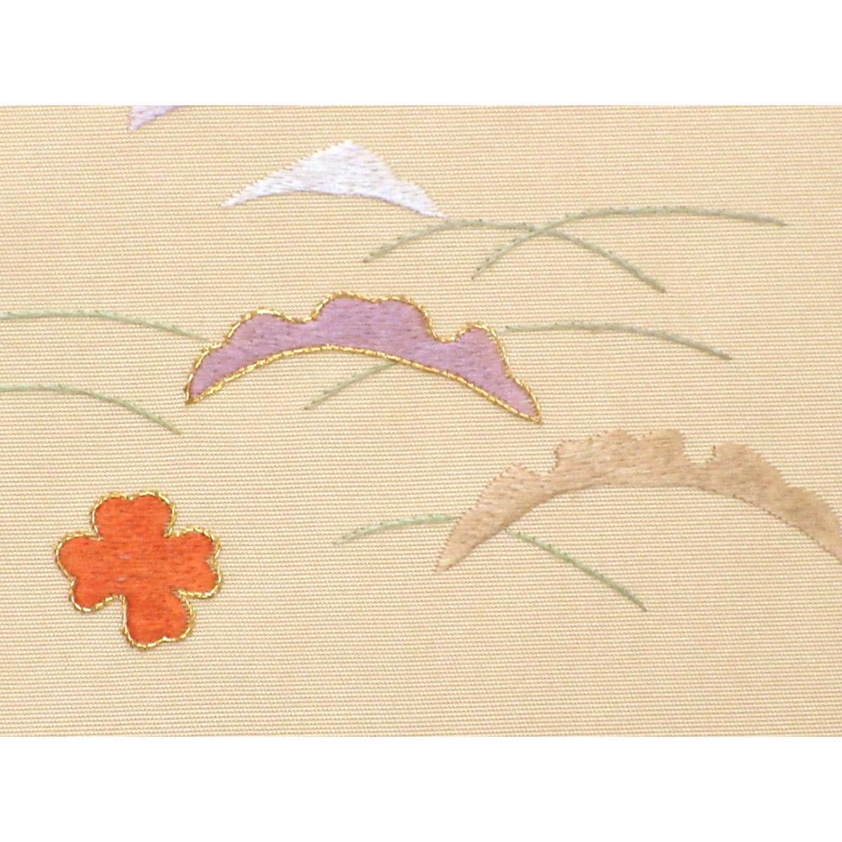 Nagoya obi embroidery processing