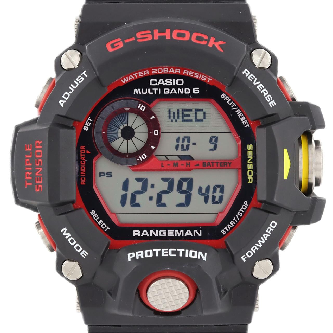 卡西欧 G-SHOCK/Rangeman/紧急消防救援队无线电钟 GW-9400NFST-1AJR 其他 太阳能石英