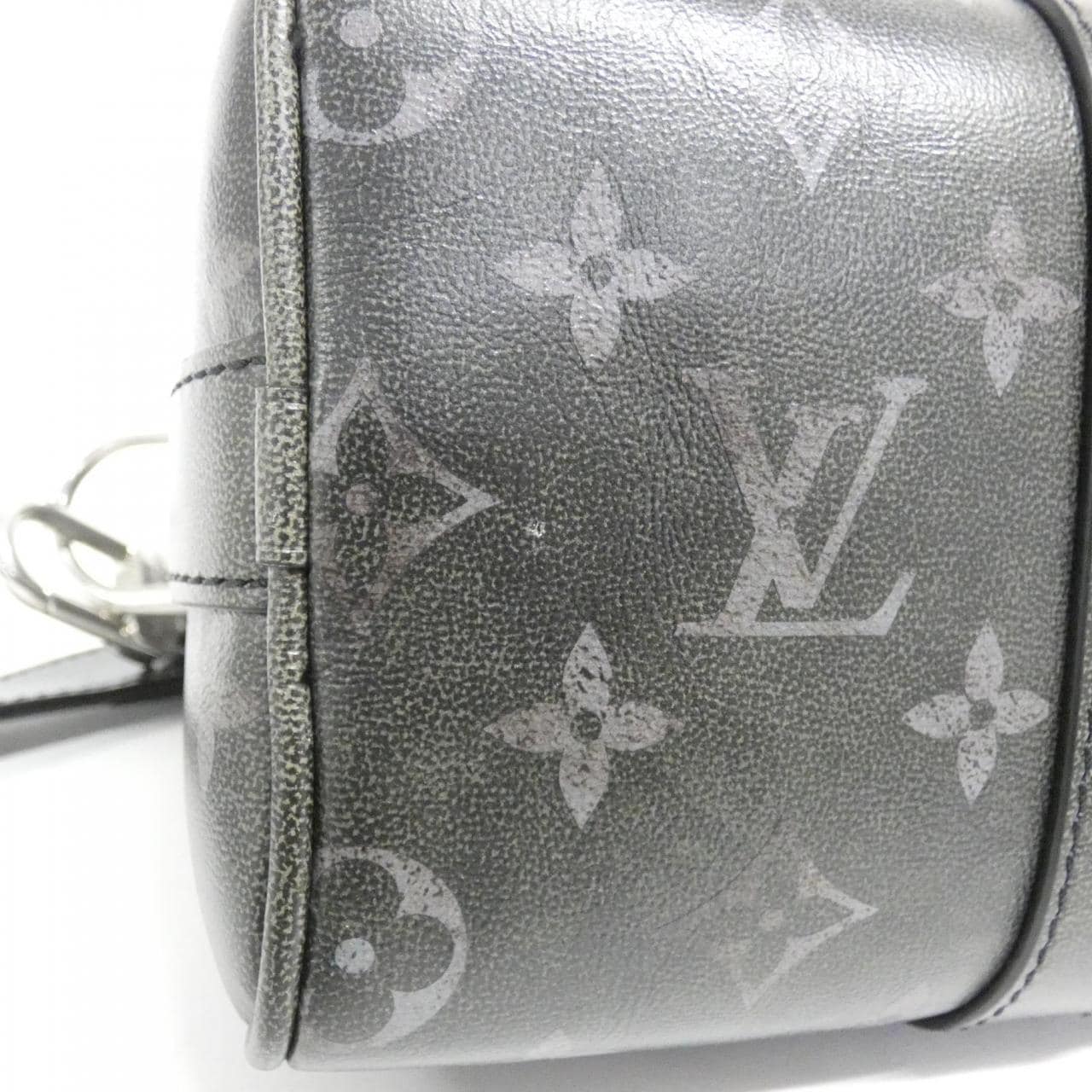 LOUIS VUITTON Brushed Monogram Keepall Bandouliere 25cm M11595 Shoulder Bag
