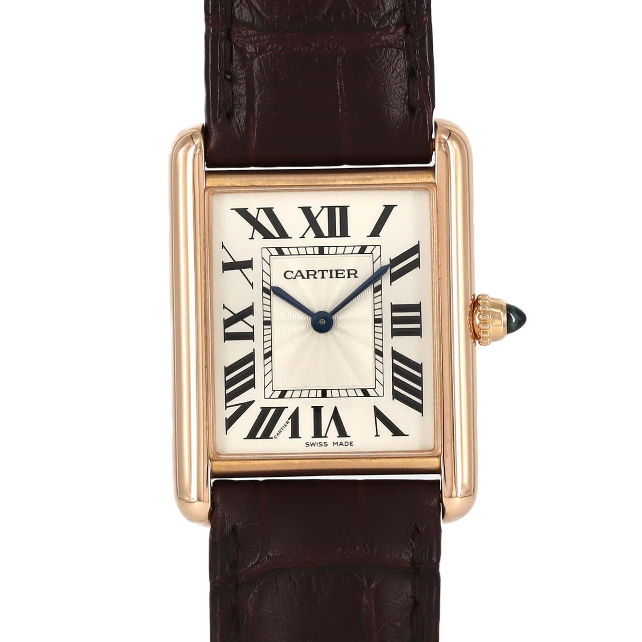Cartier Tank Louis Cartier LM PG WGTA0011 PG/RG Manual Winding