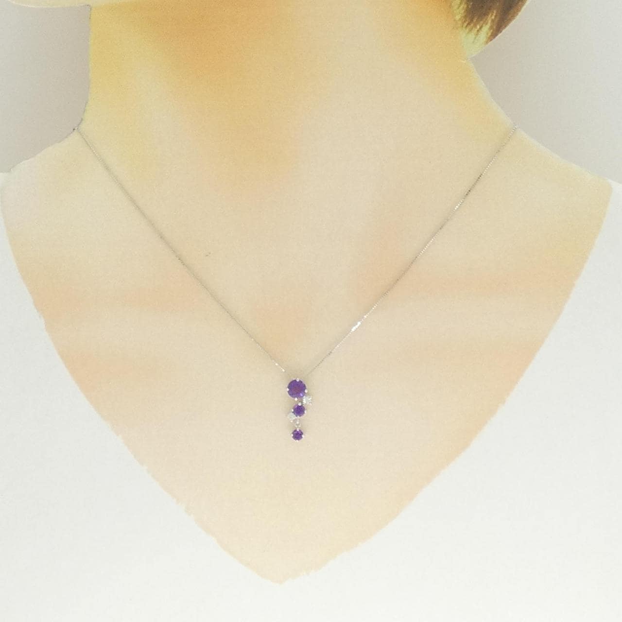 K14WG紫水晶項鏈