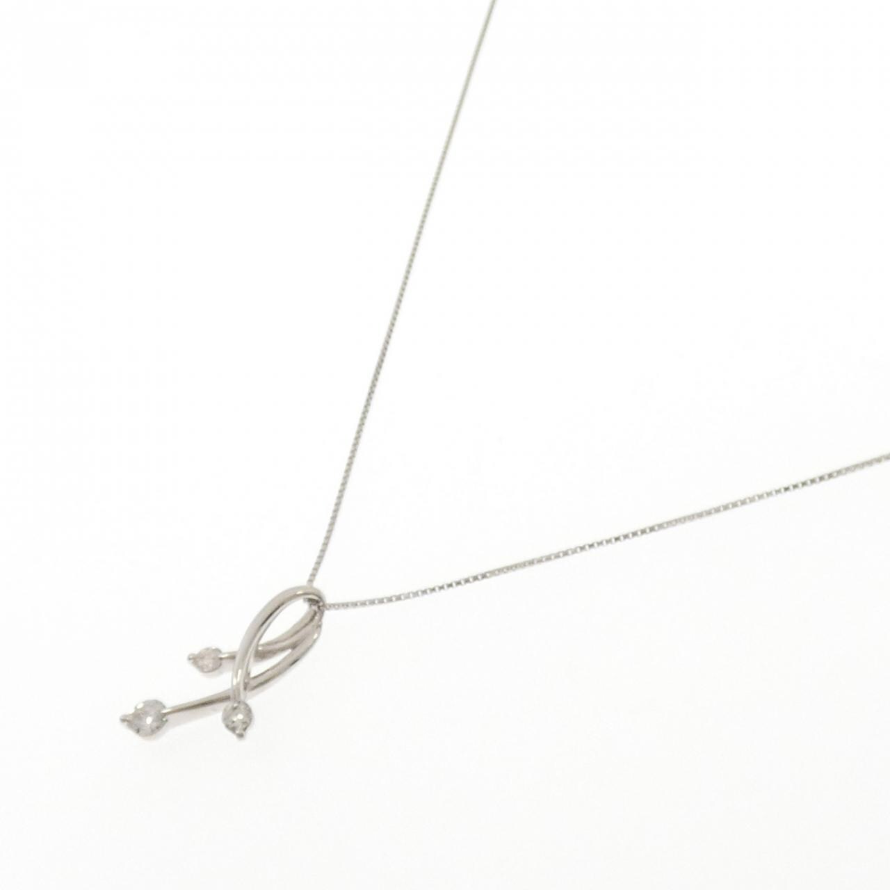 PT900/PT850 ダイヤモンド ネックレス 0.50CT