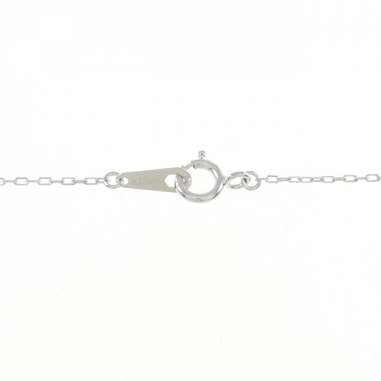 K18WG ダイヤモンド ネックレス 0.50CT