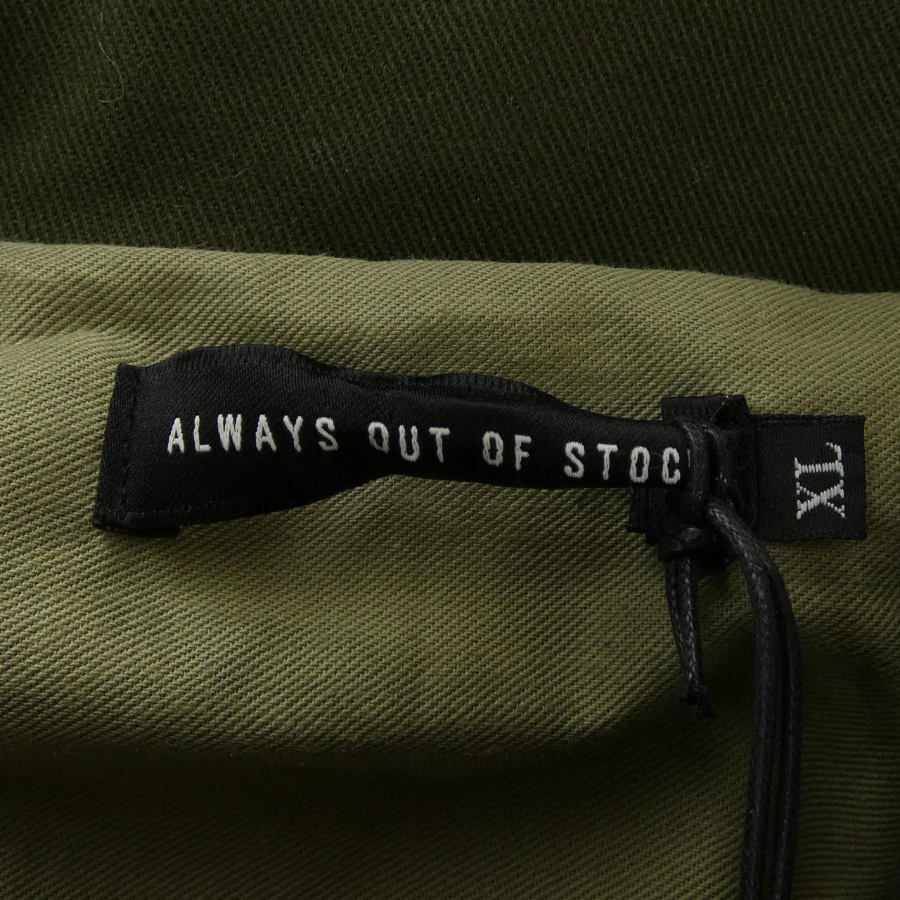 ALWAYS OUT OF STOCK ジャケット