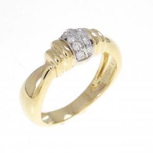 750YG/750WG ダイヤモンド リング 0.14CT