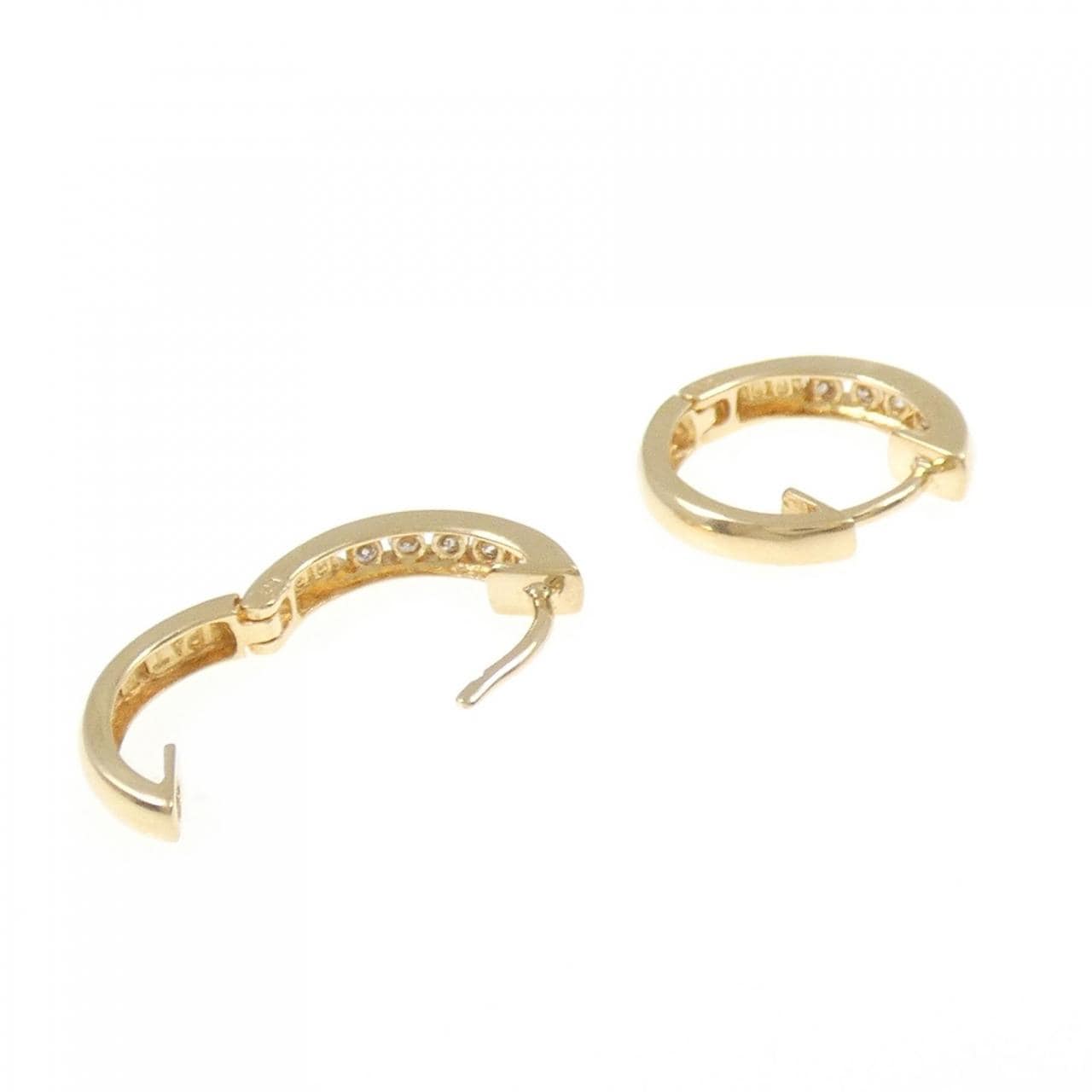 K18YG ダイヤモンド ピアス 0.20CT