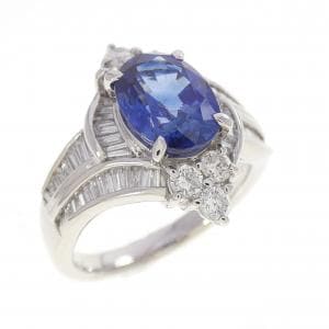 PT900 サファイヤ リング 2.34CT