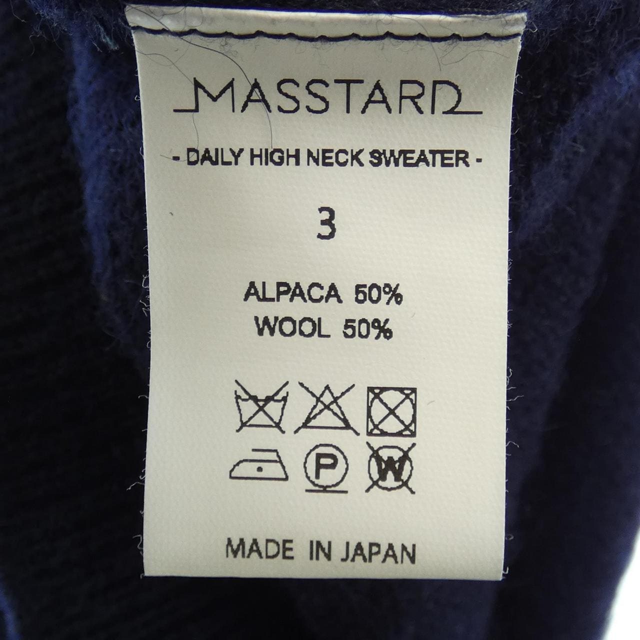 MASSTARD ニット