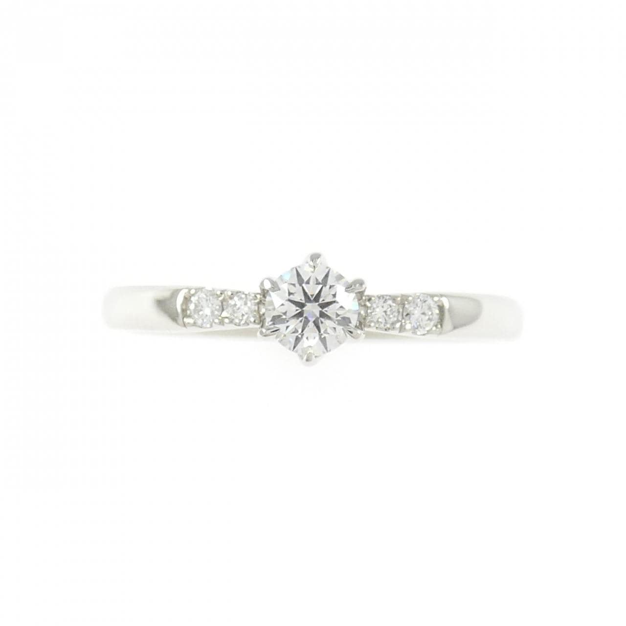 PT950 ダイヤモンド リング 0.201CT F VS1 EXT