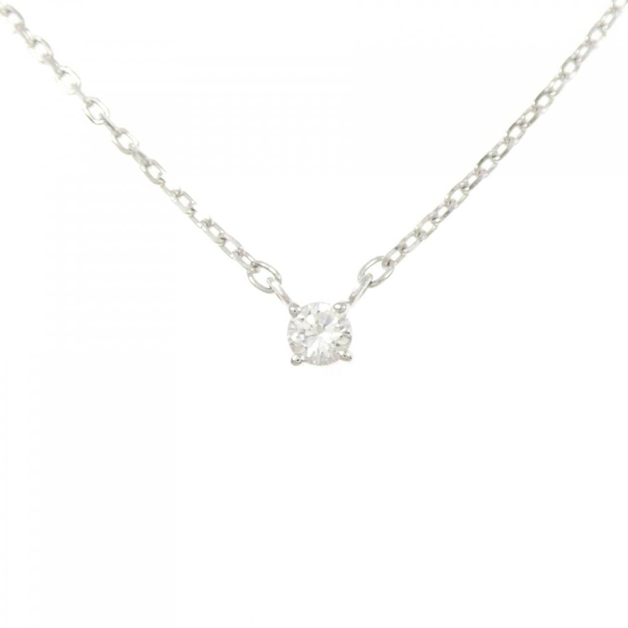 PT/PT850 ダイヤモンド ネックレス 0.16CT