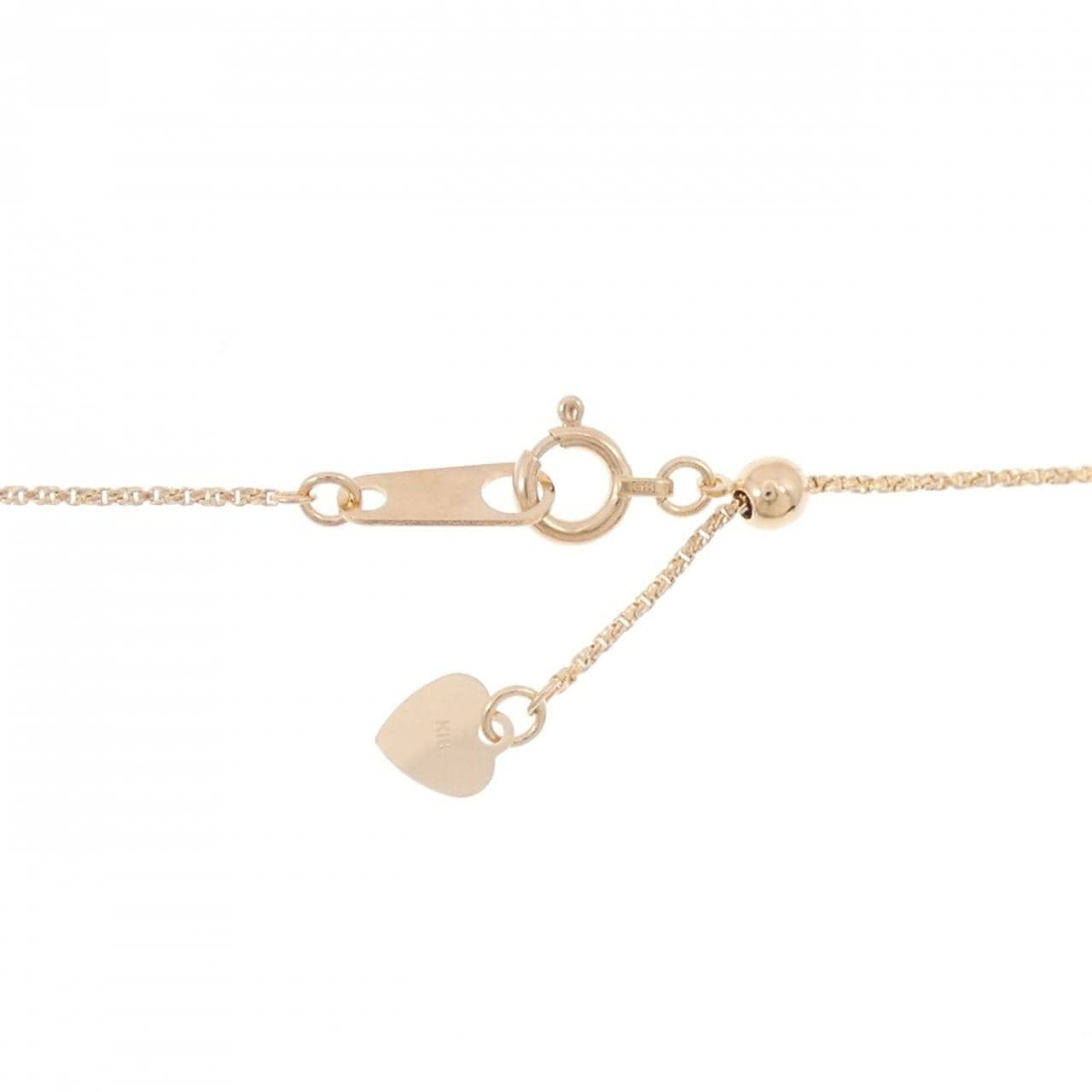 K18PG ダイヤモンド ネックレス 0.27CT
