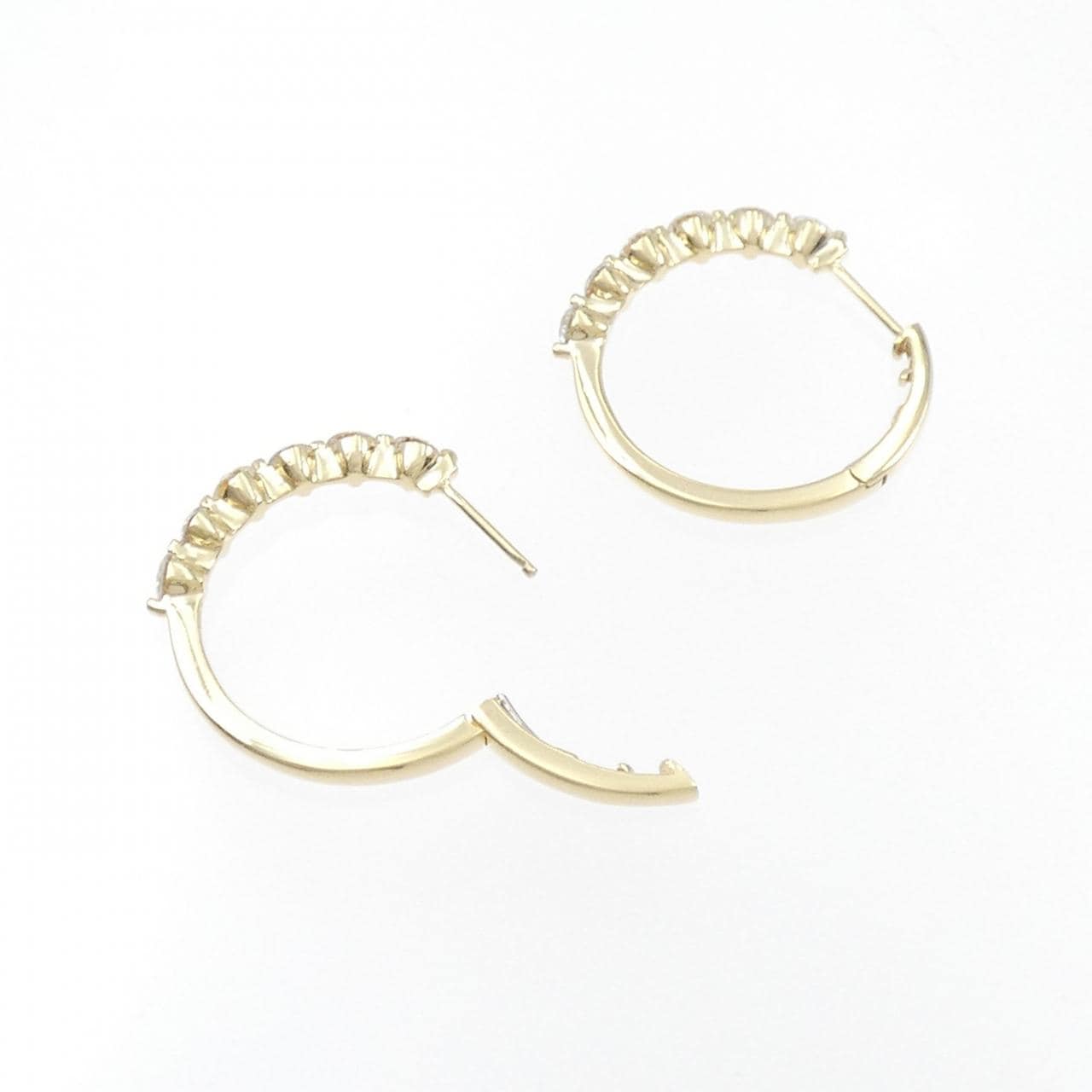 K18YG ダイヤモンド ピアス 1.50CT