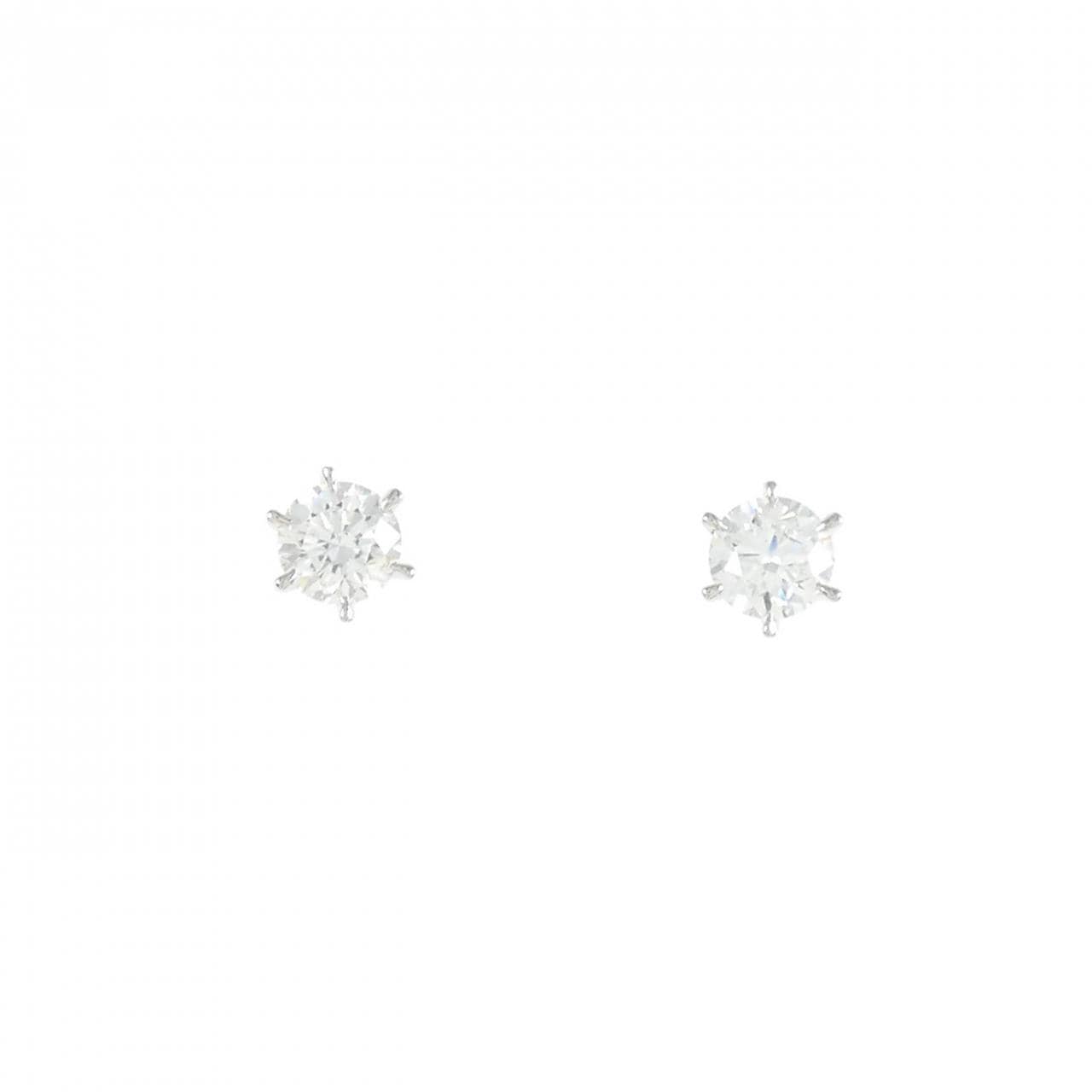 [BRAND NEW] PT Diamond Earrings 0.307CT 0.302CT D SI2 Good