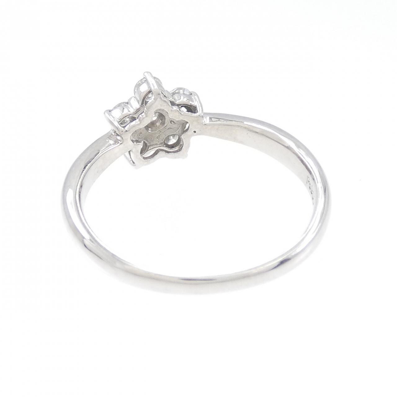 PT フラワー ダイヤモンド リング 0.30CT