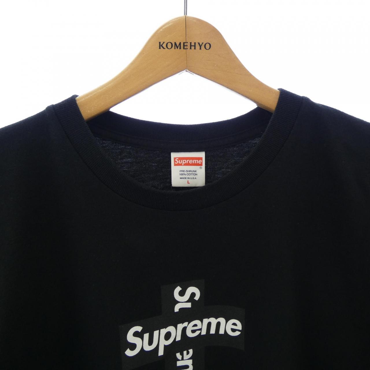 シュプリーム SUPREME CROSS BOX LOGO TEE Tシャツ