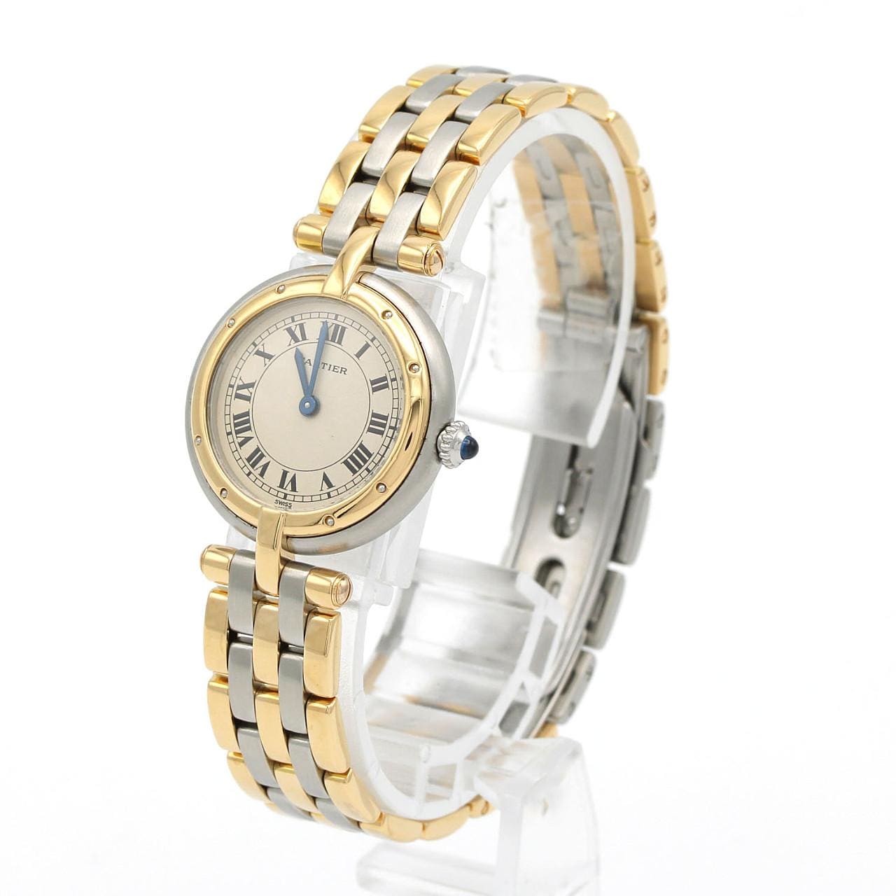 カルティエ パンテールヴァンドームSM 3ROW W25030B8 SSxYG クォーツ