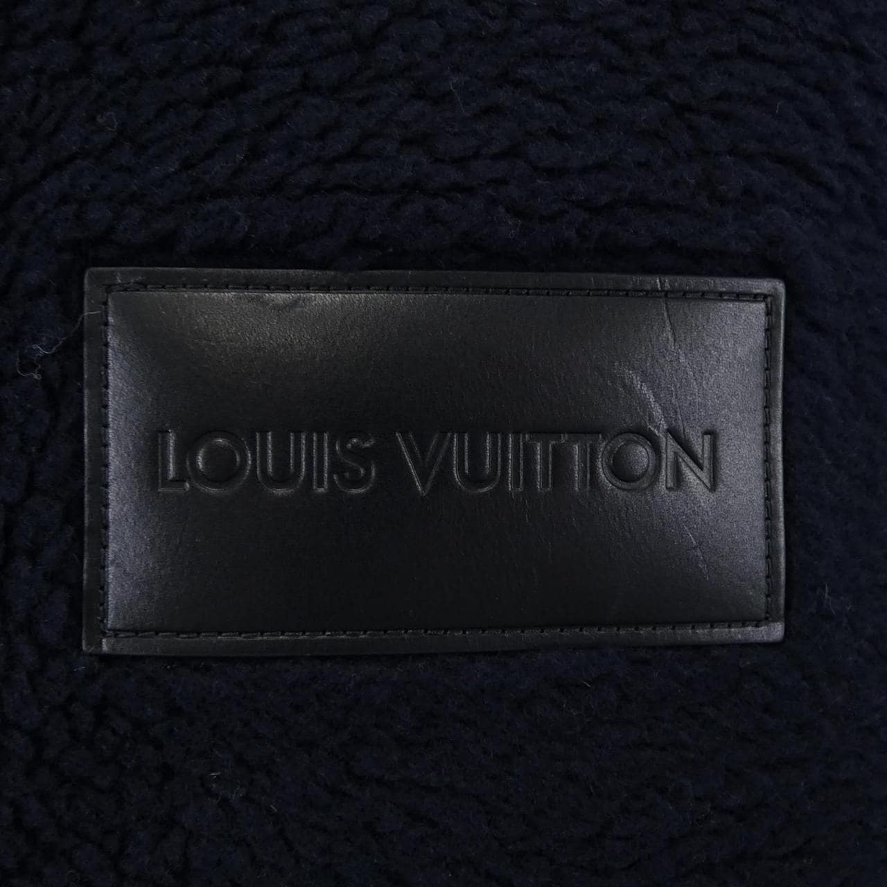 ルイヴィトン LOUIS VUITTON レザーパッチフリースブルゾン HSY42WTDK ブルゾン