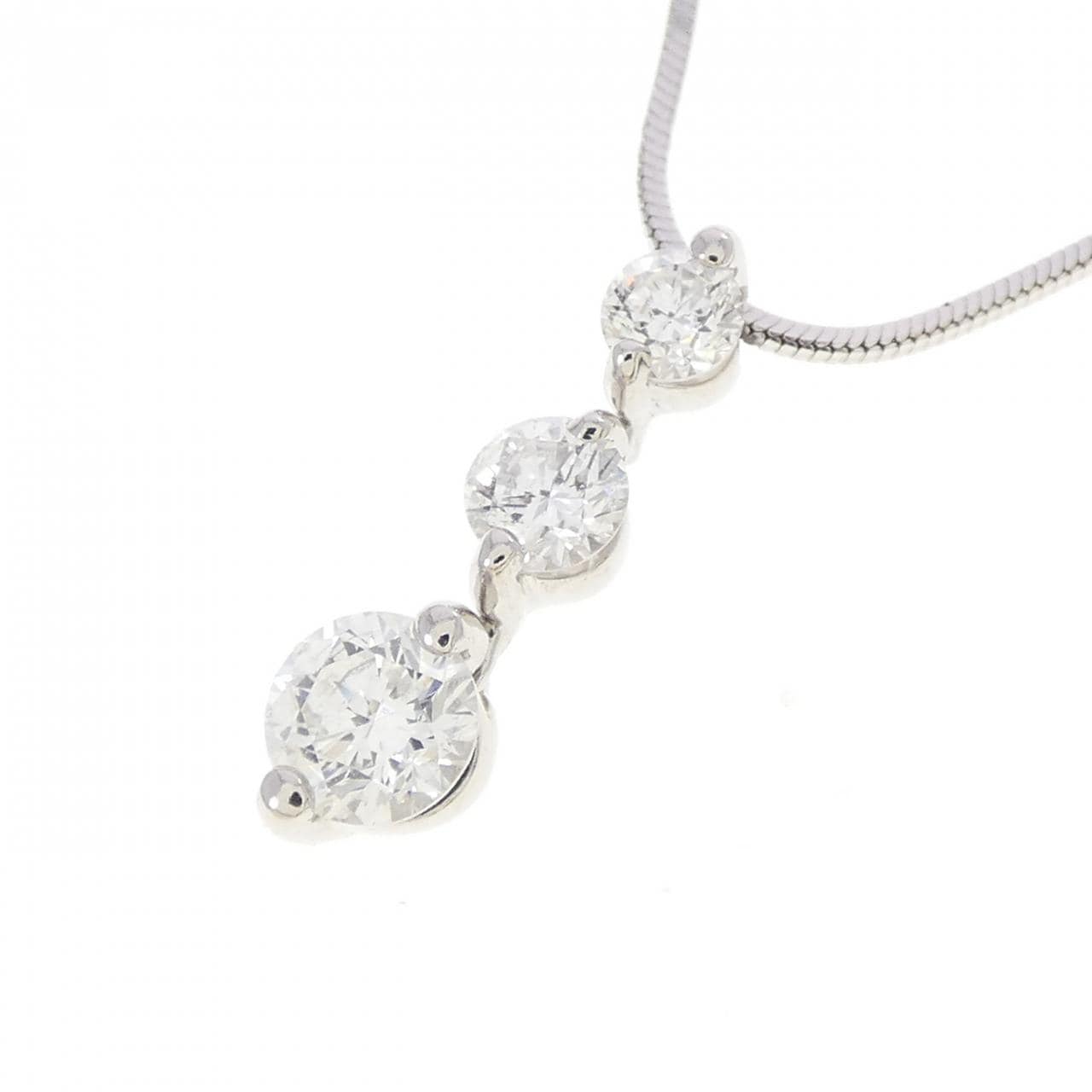 トリロジー ネックレス 0.60CT