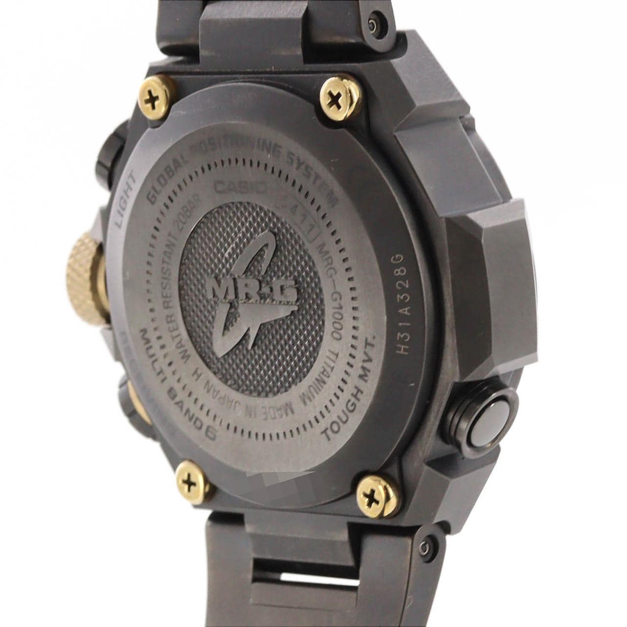 【ノーメンテナンス還元価格】カシオ G-SHOCK･MR-G GPS 電波時計 MRG-G1000B-1A4JR TI ソーラークォーツ